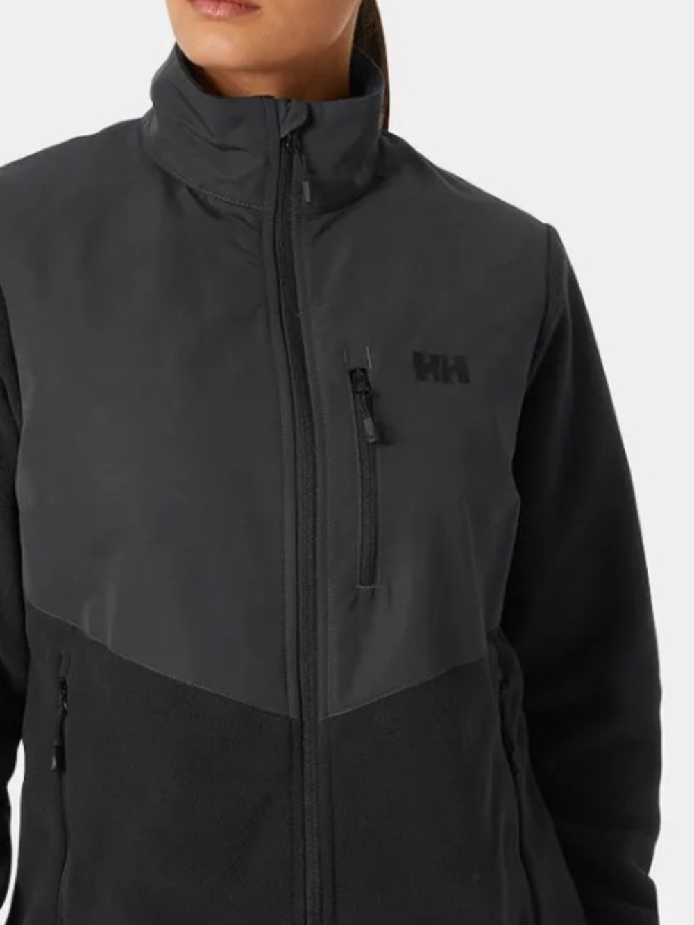 Helly Hansen Women’s Daybreaker Block Fleece Jacket Black  - S - Picture 6 of 16